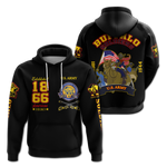 Big Boy Buffalo Soldiers Hoodie Black - African Pride