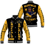 Buffalo Soldiers Baseball Jacket BSMC Club Adore Motorcycle - African Pride