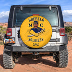 Buffalo Soldiers Spare Tire Cover Motorcycle BSMC Club - African Pride