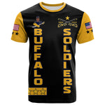 Buffalo Soldiers T Shirt BSMC Club Adore Motorcycle - African Pride