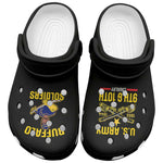 Afro-Americans Buffalo Soldiers Clogs Shoes 9th and 10th Cavalry Regiment - African Pride