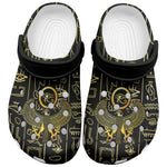 Ancient Egyptian Clogs Shoes Horus Falcon God - African Pride