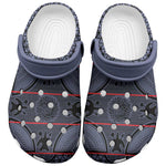 Basotho Blanket Clogs Shoes Lesotho Seanamarena Heritage - Serenity - African Pride