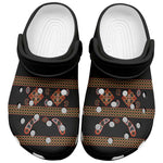 Cameroon Traditional Toghu Pattern Clogs Shoes - African Pride