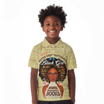 Personalized Black Girl African Kid Polo Shirt Never Underestimate A Book Lover