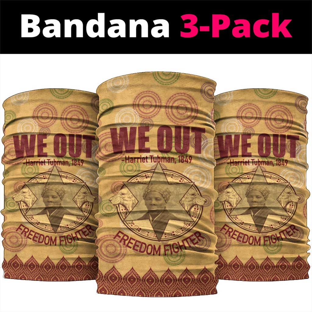 We Out 1849 African-American Neck Gaiter Harriet Tubman DT02