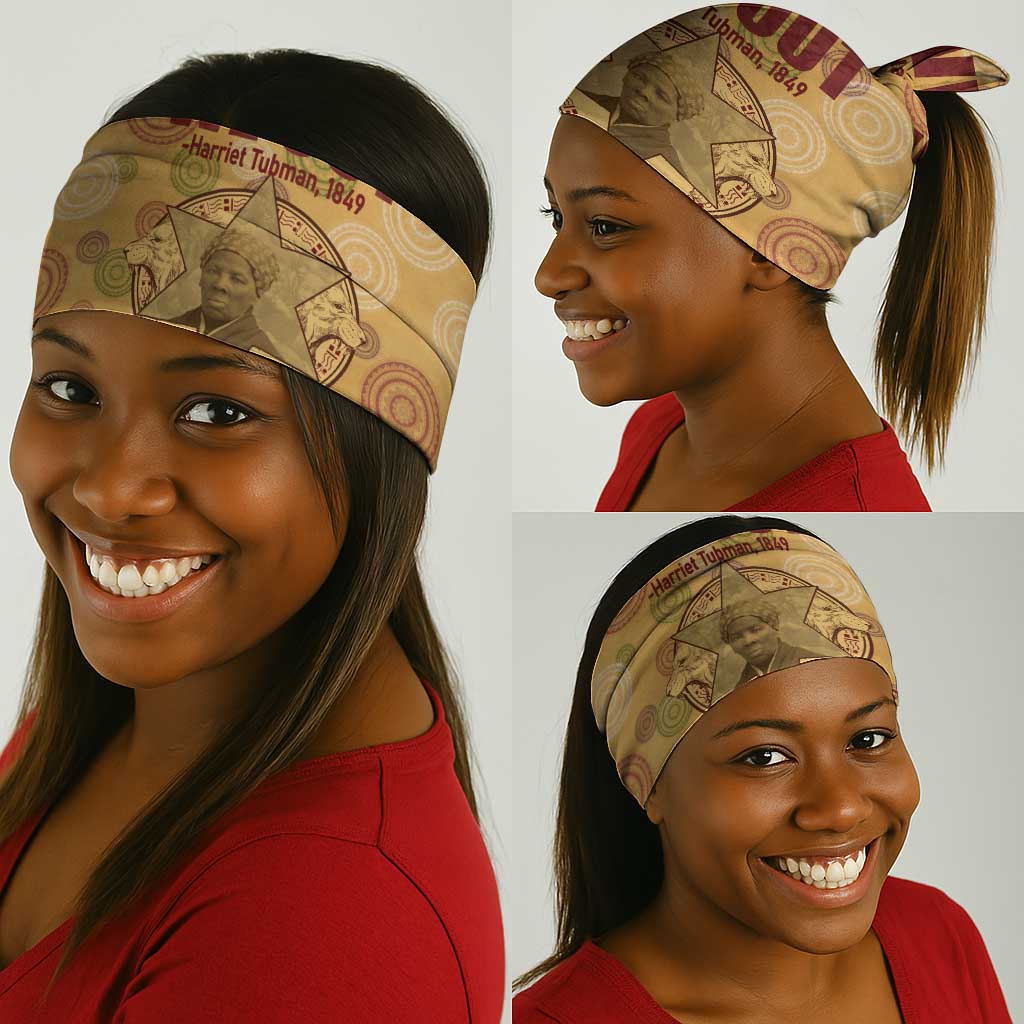 We Out 1849 African-American Neck Gaiter Harriet Tubman DT02