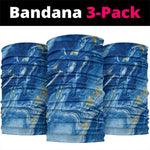 Ankh On Blue Neck Gaiter Pan African - African Pride