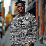 Black Power Long Sleeve Shirt African American Culture DT02