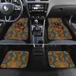 Personalized Black Girl Flora Car Mats African Women