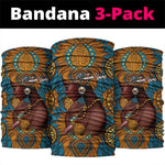 Personalized Black Girl Flora Neck Gaiter African Women DT02