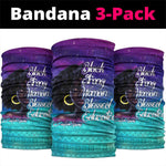 Black Strong Women Blessed Educated Neck Gaiter African Girl DT02