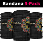 Personalized Sleeve African Pattern Neck Gaiter Multi-Colored DT02