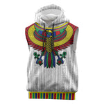 Egyptian Horus Sleeveless Hoodie Gods of Egypt - African Pride