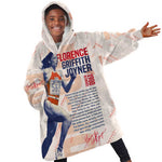 The Phenomenal Woman Flo-Jo KId Wearable Blanket Hoodie 1988 Olympic