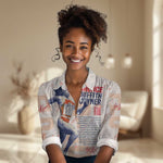 The Phenomenal Woman Flo-Jo Women Casual Shirt 1988 Olympic DT02