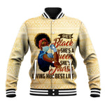 Afro Nurses Baseball Jacket Black Queen African DT02