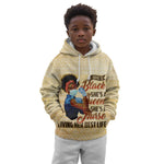Afro Nurses Kid Hoodie Black Queen African