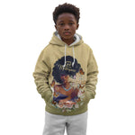 Personalized I Am God's Masterpiece Kid Hoodie African Women