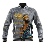 Black Man Africa Baseball Jacket Naturally King DT02
