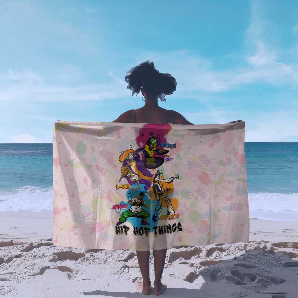 4 Elements Of Hip Hop Sarong