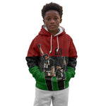 Mexico City 1968 African American Kid Hoodie Black Power Salute