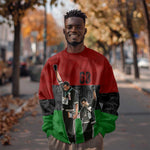 Mexico City 1968 African American Sweatshirt Black Power Salute