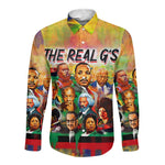 The Real G's Long Sleeve Button Shirt Civil Rights Leaders