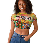 The Real G's Raglan Cropped T shirt Civil Rights Leaders