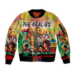 The Real G's Sleeve Zip Bomber Jacket Civil Rights Leaders