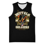 Buffalo Soldiers Basketball Jersey American American Legend 1866-1944 - African Pride
