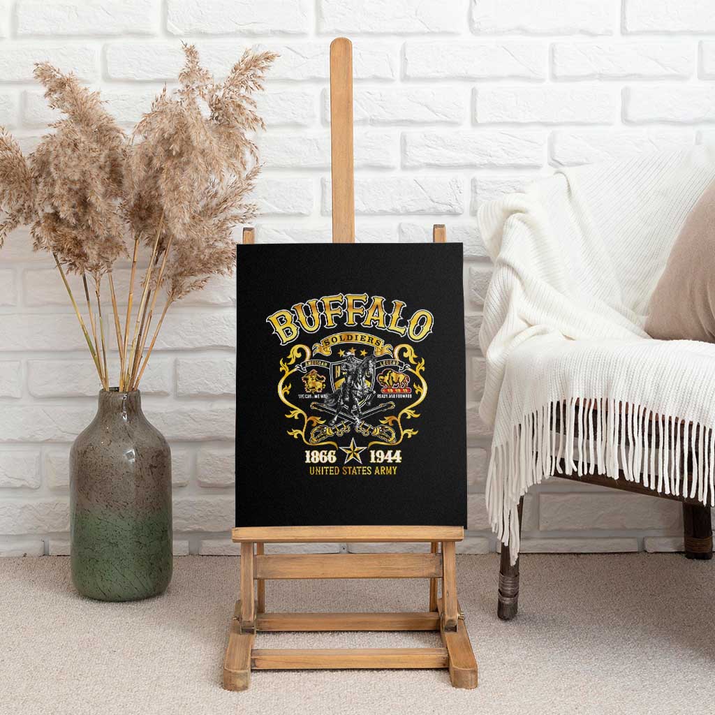 Buffalo Soldiers Canvas Wall Art American American Legend 1866-1944