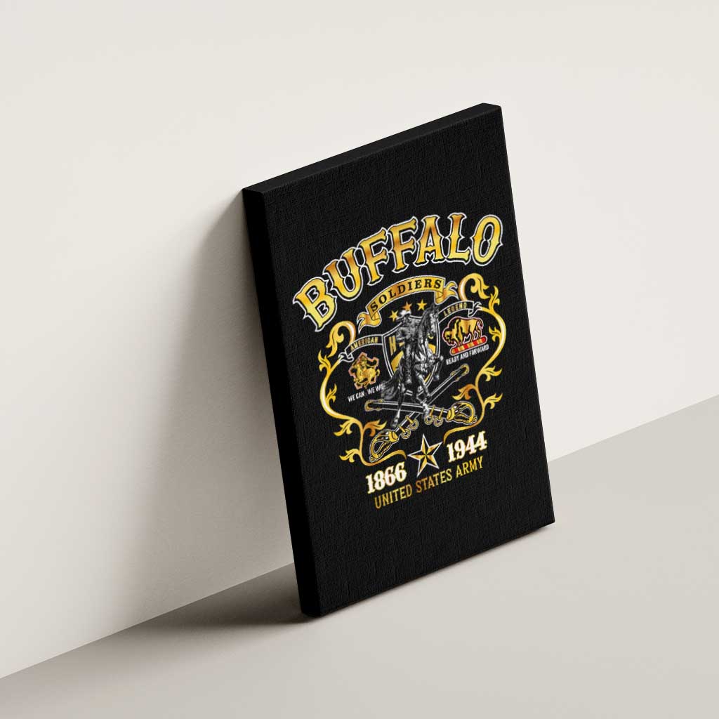 Buffalo Soldiers Canvas Wall Art American American Legend 1866-1944