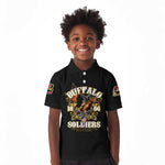 Buffalo Soldiers Kid Polo Shirt American American Legend 1866-1944
