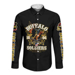 Buffalo Soldiers Long Sleeve Button Shirt American American Legend 1866-1944