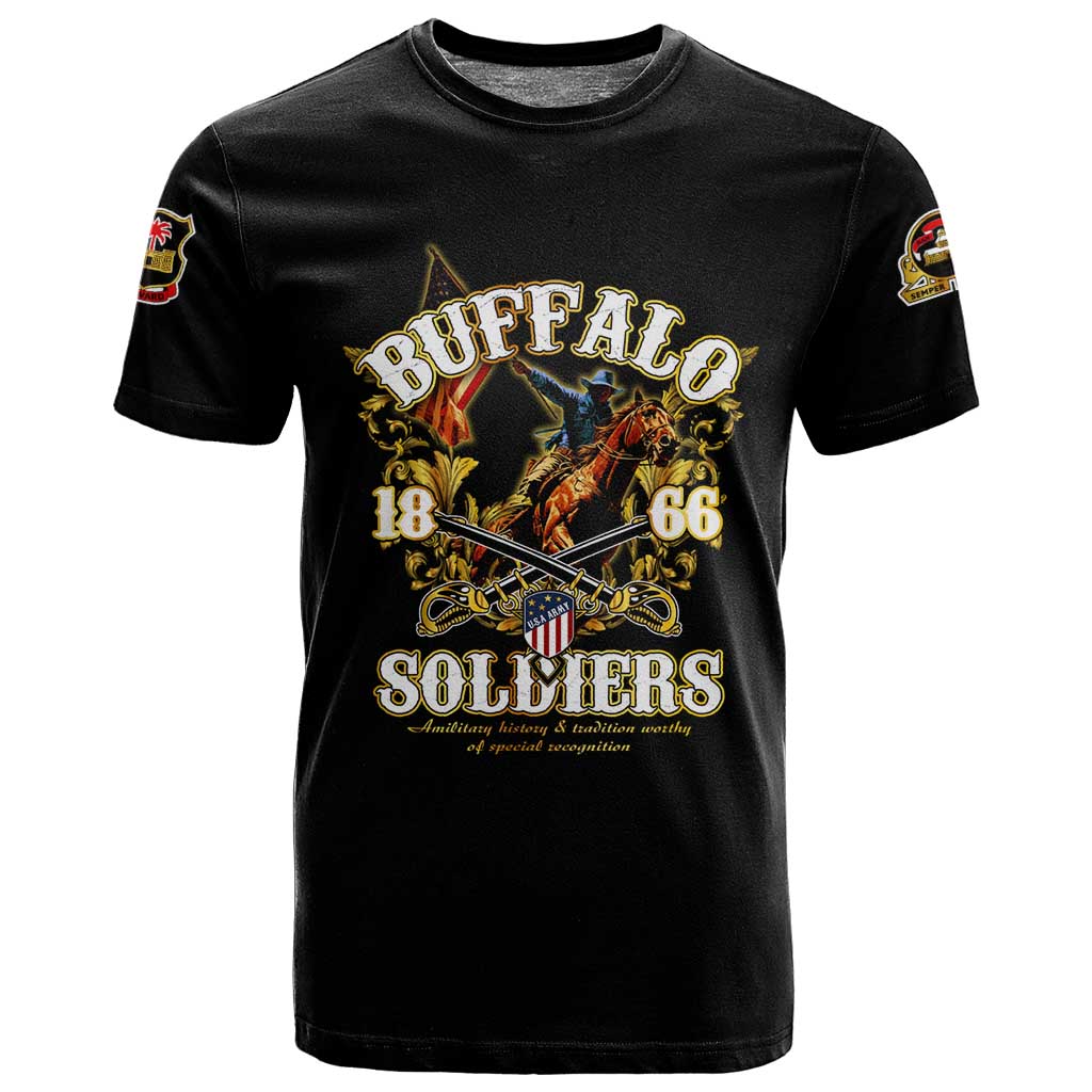 Buffalo Soldiers T shirt American American Legend 1866-1944
