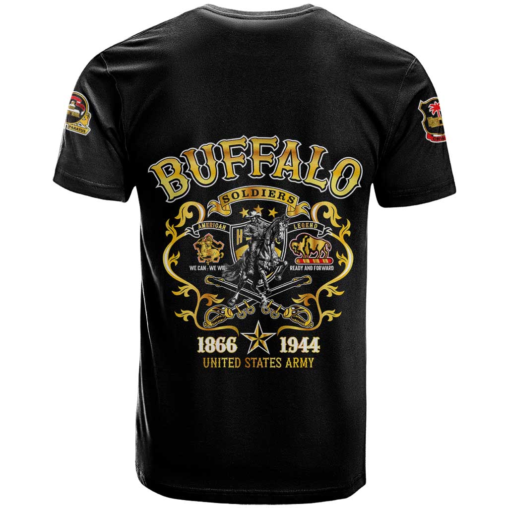 Buffalo Soldiers T shirt American American Legend 1866-1944