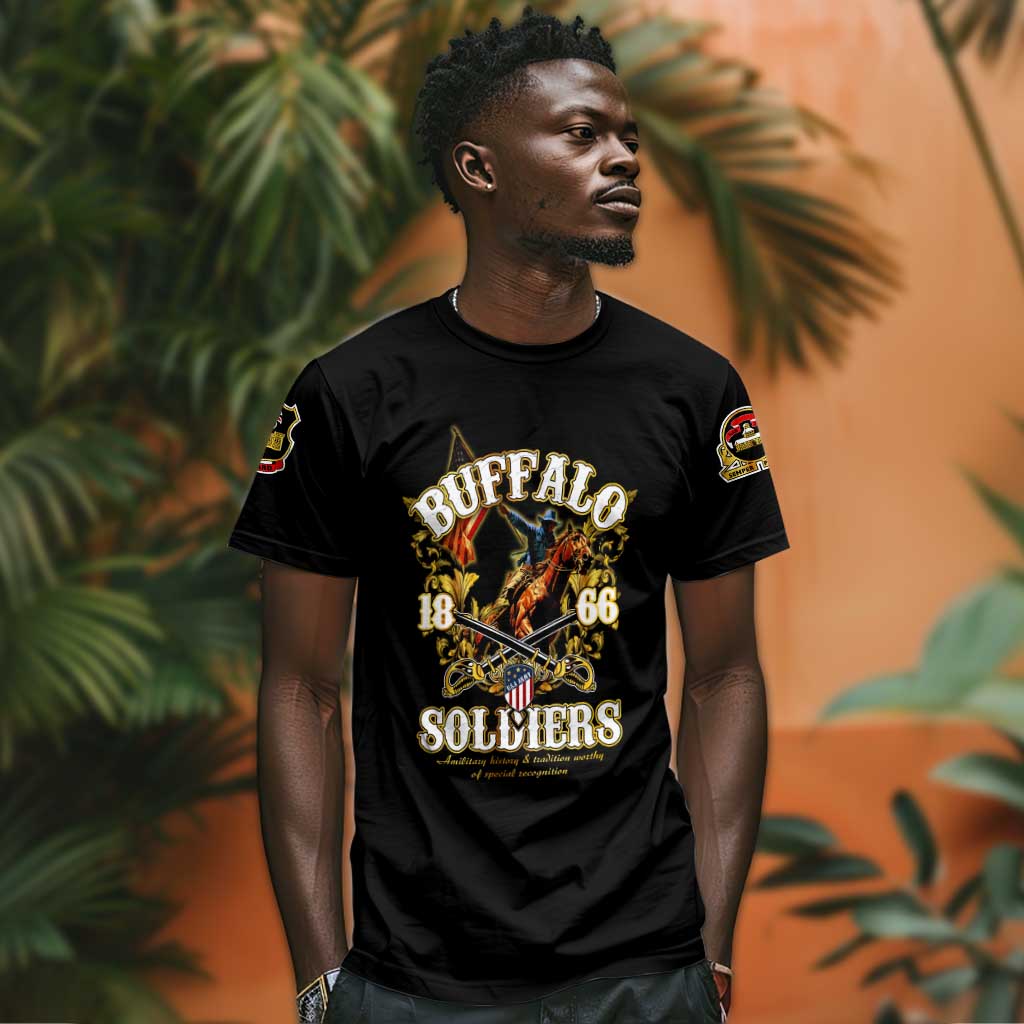 Buffalo Soldiers T shirt American American Legend 1866-1944