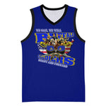 We Can We Will Buffalo Soldiers Basketball Jersey Us Army Ready and Forward - African Pride