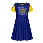 We Can We Will Buffalo Soldiers Kid Short Sleeve Dress Us Army Ready and Forward