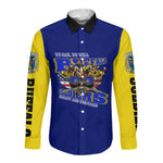 We Can We Will Buffalo Soldiers Long Sleeve Button Shirt Us Army Ready and Forward