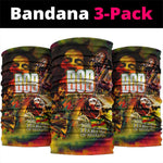 The Legend of Reggae One Love Neck Gaiter Bob Colorful Art DT02
