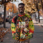 The Legend of Reggae One Love Sweatshirt Bob Colorful Art