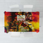 The Legend of Reggae One Love Tablecloth Bob Colorful Art