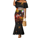 Bob King Of Reggae Rastafari Lion Mermaid Dress You Never Know How Strong You Are
