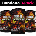 Bob King Of Reggae Rastafari Lion Neck Gaiter You Never Know How Strong You Are DT02