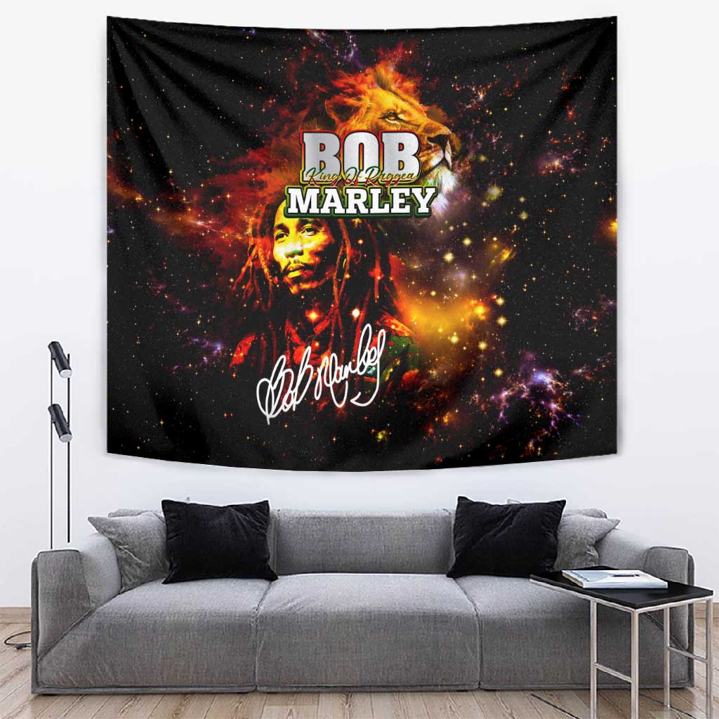 Bob King Of Reggae Rastafari Lion Wearable Blanket Hoodie You Never Know How Strong You Are DT02 main image 0