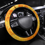 Legend Bob Reggae Afro Steering Wheel Cover One Love One Heart Tropical Leaf