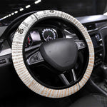 Afro King of Reggae Legend Bob Steering Wheel Cover Rastafari Lion Cannabis Typography Style