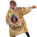 African Women Black History Kid Wearable Blanket Hoodie Civil Rights Leaders My Roots
